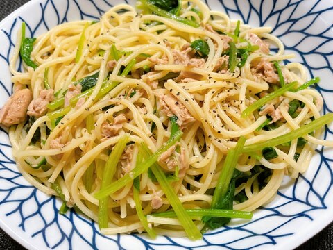 包丁・まな板「使いません」手抜きで美味♡ツナパスタ